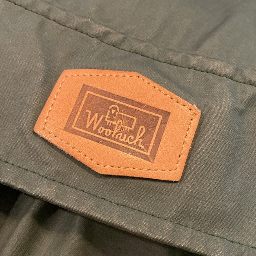 Vintage Forest Green Woolrich Nylon/Wool Men’s Vest Size Large - Picture 6 of 8